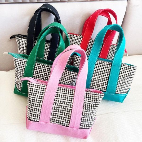 Bolsos de noche, bolso de mano con estilo, monedero para mujeres y niñas, bolsos con purpurina, bolsos de compras ostentosos para citas, bolso de lona a juego