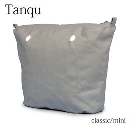 Avondtassen TANQU Baru Tas Dalam Tahan Air Pengatur Memasukkan Saku Ritsleting voor Klassiek Mini-obag Bahan Kanvas O 230905