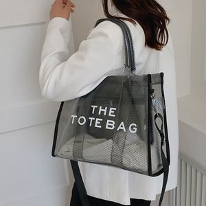 Avondtassen The Tote Voor Vrouwen Zomer Luxe Designer Handtassen Grote Clear Beach Shopper Boodschappentas Grote Totebag Vierkante Portemonnee 230711