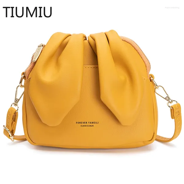 Bolsas de noche Tiumiuladies Single Shoulget Messenger Teléfono Crossbody Pequeño para mujeres Mini bolso PU billetera al por mayor