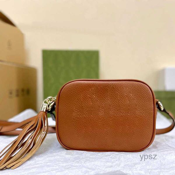 Bolsos de noche Bolsos de calidad superior Cartera Bolso Mujer Crossbody Soho Bolso Disco Bolso de hombro Bolsos de mensajero con flecos Monedero clásico de lujo 22