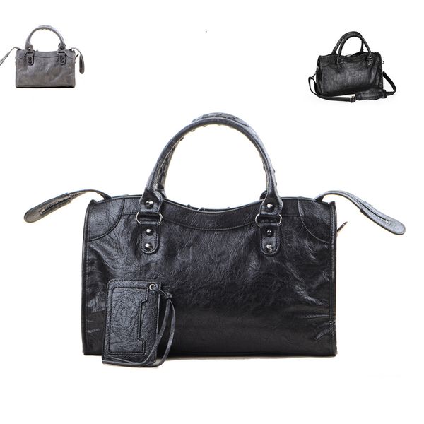 Bolsos de noche Tote Monederos y bolsos de lujo Diseñador de la marca Borla suave Biker Chic PU Cuero Elegante Crossbody Hombro 230512