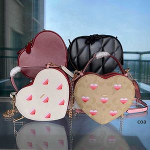 Sacs de soirée Totes CoaBag Classic Heart Pouch 5 styles Womens Designer Bag chain bags cardholder Crossbody Tote Bag Luxurys Handbag Purse with box 221110