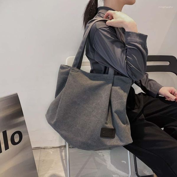 Bolsas de noche Bolsa de viaje Lavable Lona Grande Hombro portátil Versión coreana Gran capacidad Estudiante Mamá Tide