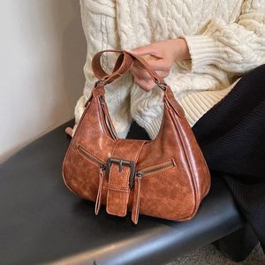 Sacs de soirée tendance Hobos épaule bandoulière femmes fourre-tout sacs à main et sacs à main 2023 sac de messager en cuir végétalien de haute qualité