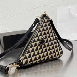 Bolsos de noche, bandolera triangular, bolso de hombro, bolsos de mano para mujer, monedero, correa de cuero con asa desmontable, carteras pequeñas Inside3373