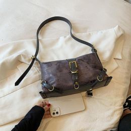 Avondtassen Vintage Koreaanse Casual Leuke Designer Schouder Onderarm Draagtas Dames Sling Lederen Rits Portemonnees Handtassen Dames