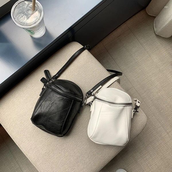 Bolsos de noche Mujeres 2024 Bolso de teléfono cruzado Cuerpo pequeño de mujer Mini cáscara de hombro casual