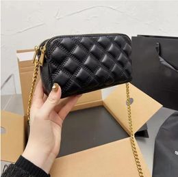 Bolsos de noche para mujeres bolsos de hombro de celosía de diamantes bolsos de cocodrilo de lujo diseñador de borde de lujo de lumo masa