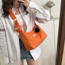 Avondtassen Vrouwen Harajuku Mode Schoudertas Grote Capaciteit Crossbody Casual Oxford voor Meisjes met Portemonnee Chic Handtassen 230804