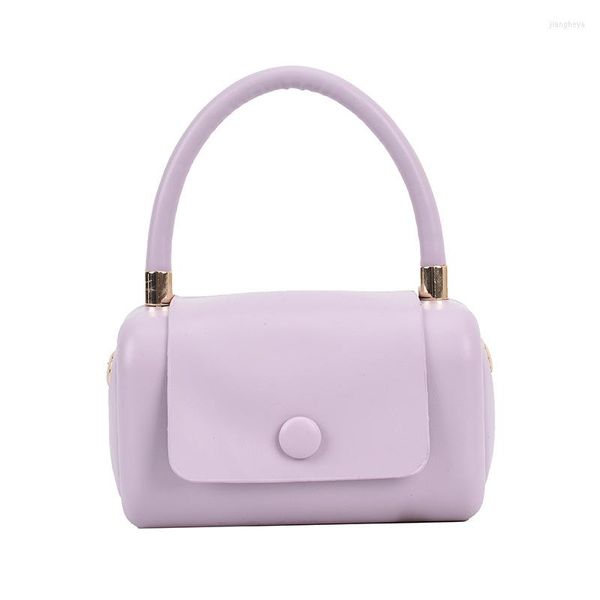 Sacs de soirée Femmes Messenger Sac Candy Couleur Jelly Mini Boîte d'oreiller Filles Casual Sac à bandoulière Petit Designer Drop