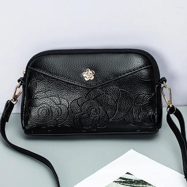 Bolsas de noche Otoño de las mujeres 2023 Crossbody Pequeño Mini Bolsa de teléfono Mamá de mediana edad que va a trabajar Caminando Bebé Llevando Messenger Bolso