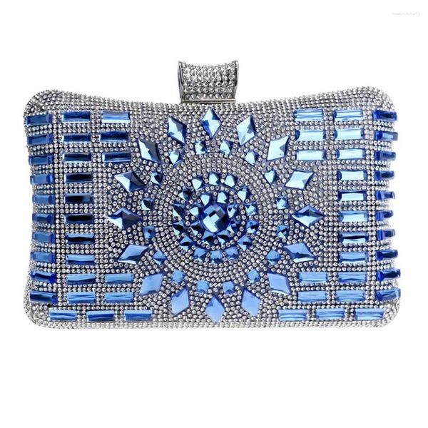 Bolsas de noche Bolsa de mujer 2024 Mujeres Sobre Bolso Partido Sparkly Clutch Monedero Hombro