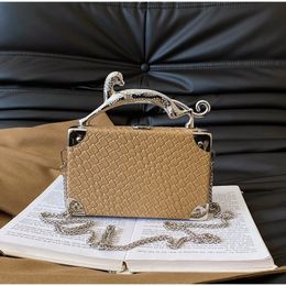 Вечерние сумки, женская сумка с леопардовым принтом на квадратной цепочке, изысканный роскошный узор, женская сумка через плечо, вечерние покупки, через плечо 231130