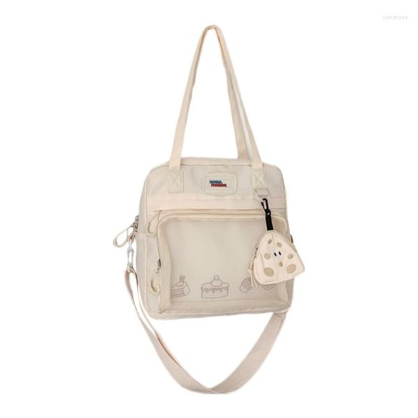 Bolsas de noche Bolso de hombro casual para mujer Estudiantes Ita Adolescentes Gran capacidad Crossbody