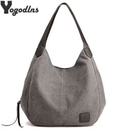 Bolsas de noche Yogodlns Calidad Moda Bolso para mujer Linda Chica Tote Ocio Lady Bolsa de lona Bolso moderno 221119