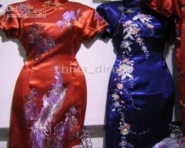 Robe de soirée en soie Cheongsam robes de bal robe Qipao robe de soirée 10 pcslot le plus récent 8820992