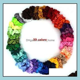 Event Festive Party Supplies Home Gardenparty Favor All Seasons Fabric Rope Fashion Ins Hair Aessories Gros Intestin Ring Korean Veet La