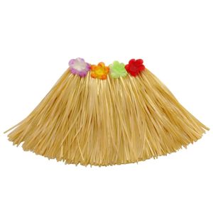 Suministros para fiestas de eventos Faldas Luau Hula con flores para niños 30 CM / 12 