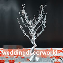 Evenementen en bruiloft decoratie centerpieces zonder ophanging Acrylic Crystal Candelabra met bloemschaal decor445