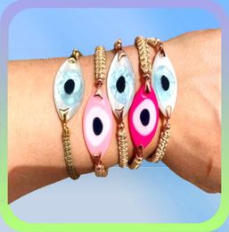 Bracelet pour les yeux diaboliques pour les femmes bijoux d'oeil turcs à la mode