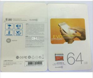 Gele EVO 64 GB geheugenkaartklasse 10 UHS-1 Transflash TF