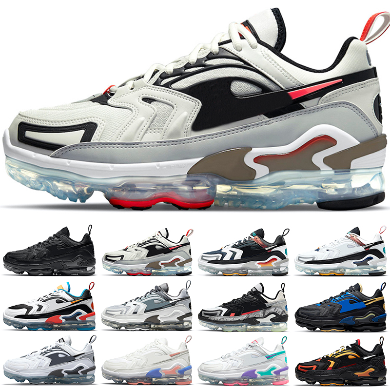 EVO TN Artı Koşu Ayakkabıları Erkekler Kadınlar Için Üçlü Siyah Beyaz Kızılötesi Evrimi Simgelerin Hiper Üzüm Kurt Gri Kraliyet Mavi Açık Eğitmenler Spor Sneakers Boyutu 5.5-11