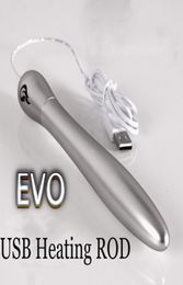 EVO USB tige chauffante Thermostat intelligent 42 degrés pour masturbateurs masculins chatte vagin poupées réel chaud Anal Oral PussySex Toys MX19127294288
