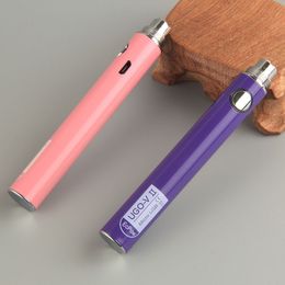 eVod eGo Passthrough E Cig Batería Cable USB Cargador 650 mAh 510 Hilo UGO Pass Through Vape Pen para CE4 Blister Ecigarette Kits