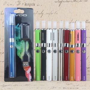 EVOD MT3 Kit 900mah Vape BCC Tank Blister Starter E Cigarette Ego Vaporisateur 2,4 ml Tente de stylo de narguilé électronique ATomizer