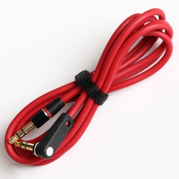 ew Cable de audio de PVC rojo 3.5mm Rojo macho a hembra M / F Enchufe Jack Cable de extensión de auriculares de audio estéreo para auriculares de 3.5mm 100pcs