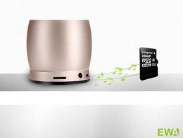 EWA A150 Protable Mini Mental Bluetooth Speaker Bass 3D Stereo Hifi Draadloze Speaker Ondersteuning TF-kaart Goede geluid Topkwaliteit Gratis schip
