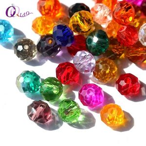 Compre 1 y obtenga 1 cuentas de vidrio de 4 mm gratis cuentas de cristal redondeadas de cuentas espaciador coloridas para joyas de brazalete haciendo bricolaje total 300 piezas de joyas de moda Beads de vidrio de cristal 0 4
