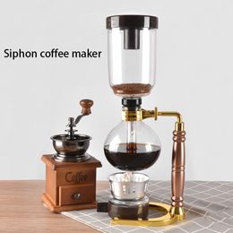 EWORLD Japanese Style Siphon Coffee fabricant thé Siphon Pot Pot Visée CoffreeMaker Type de café Filtre de machine à café 3cups C1030 298K
