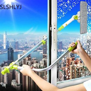 Eworld amélioré brosse de nettoyage de vitres de nettoyage de vitres de grande hauteur télescopique pour laver la brosse à poussière de vitres nettoyer les vitres Hobot 211215