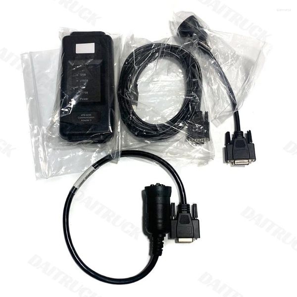 Outils de diagnostic USB pour entretien de pelle, câbles robustes, adaptateur de Communication III 4780235