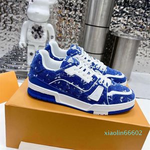 Excellent concepteur Trainer Skate Chaussures Luxury Run Fashion Sneakers de mode Femmes et hommes Chaussures de sport Chaussures Sneaker classique décontracté