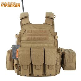 AUSGEZEICHNETE ELITE SPANKER Outdoor Jagd 6094 Westen Taktische Weste Anzug Militär Männer Kleidung Armee CS Ausrüstung Zubehör 240105