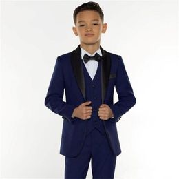 Excellente mode Navy Blue Kids Formal Wear Suit Childre