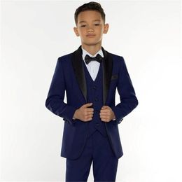 Excellente mode Navy Blue Kids Formal Wear Suit Childre