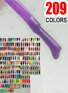 Excelente Nail art Color UV Gel polish Soakoff Soak off para lámpara UV LED ONE STEP GEL 15ml 5oz AODL Professional 209 colores 1382053