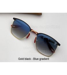 Excellente qualité Men039s lunettes de soleil mode lunettes de soleil conduite lunettes de soleil pour femmes marque designer mâle vintage noir métal squa3038077