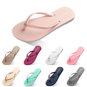 Excelentes zapatillas, zapatos de mujer, chanclas triples, blanco, negro, verde, naranja, rosa, rojo, zapatillas de deporte deslizantes de verano para mujer