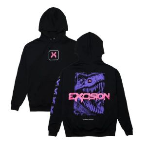 Excision Nexus Tour sweat à capuche drôle Hip Hop graphique sweat Poleron Hombre Streetwear Harajuku survêtement vêtements surdimensionnés