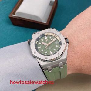 Montre passionnante AP montre exclusive Royal Oak Offshore série montre montre pour hommes 42mm diamètre automatique mécanique mode décontracté mâle célèbre montre horloge