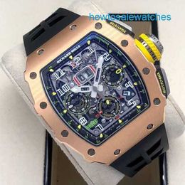 Spannend polshorloge Exclusieve horloges RM Watch Rm11-03 Rg titaniumlegering RM1103