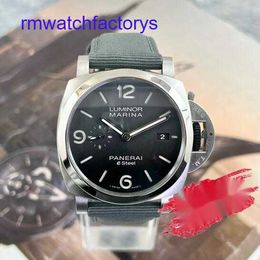 Montre de poignet excitante Panerai Mémobilier de 44 mm de diamètre mat pour homme de luxe mécanique automatique Pam01358