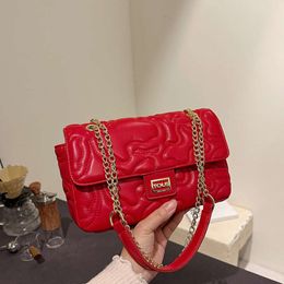 Exclusivité Bag tout de vendeuse Bag de bandon roman 80% d'usine en gros Xiao Yang Qi Bag Minimaliste Sac Candy Candy Peach Silk Tous Fashion Diagonal Straddle devrait sac