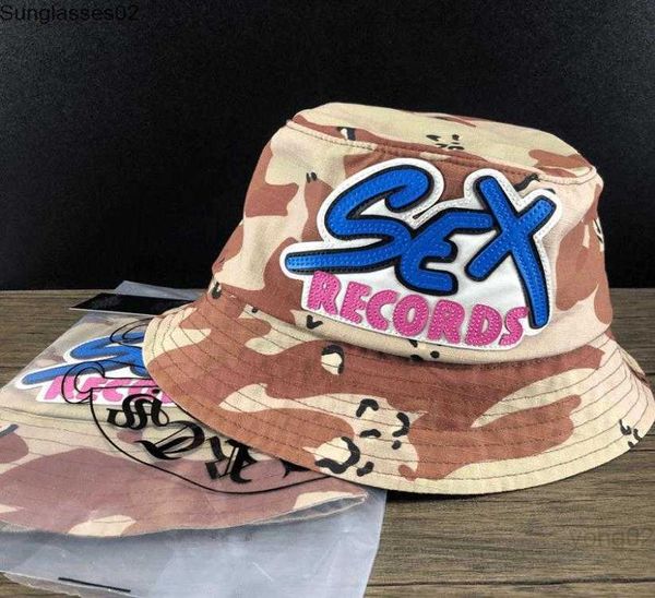 Exclusif Ch Fisherman Hat Mattyboy Bucket Sex Records Casual Camouflage Basin Hats2658411