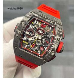 Exclusief horloge Hot Horloges RM Horloge Rm11-02 Ntpt Limited Edition Herdenkingsmunt Mode Vrije tijd Zakelijk